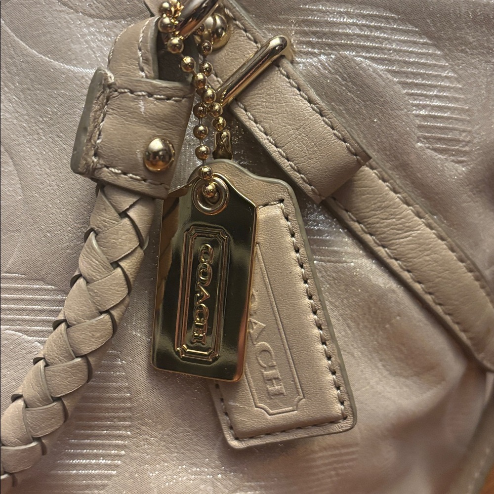 Coach Madison Sophia Satchel in Shimmer Leather - Picture 4 of 12